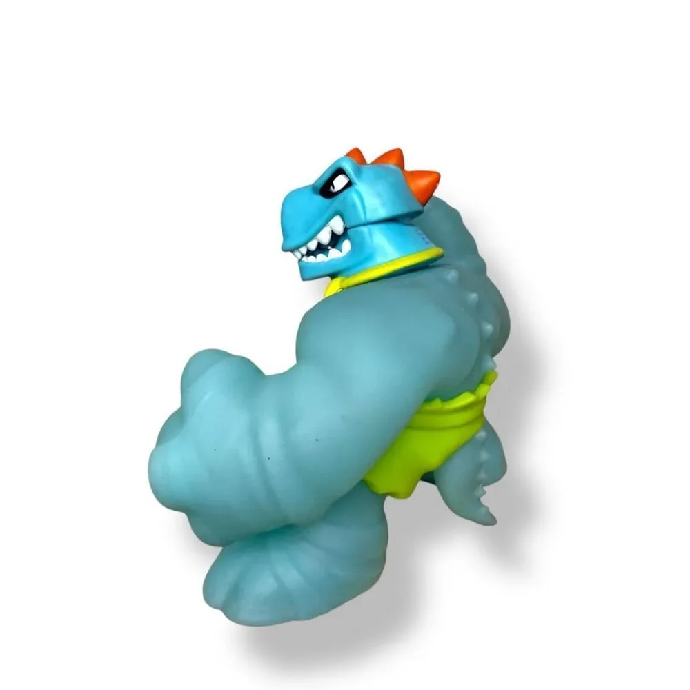 Heroes of Goo Jit Zu Dino Power Tyro the T-Rex Squishy Blue Figure‎